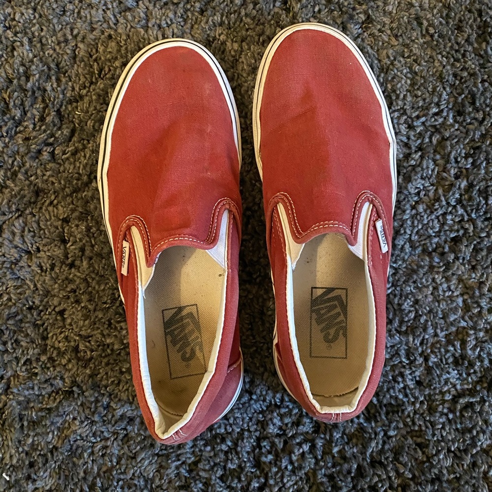 Maroon Vans